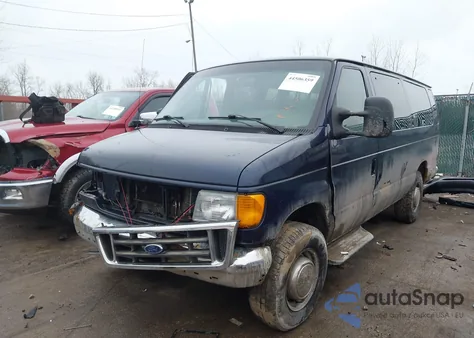 2006 Ford E-350 Super Duty Xl/Xlt z USA, uszkodzony, nr VIN 1FBSS31L06HA69881
